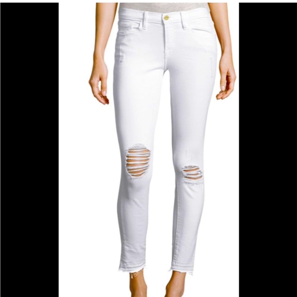 Frame denim high rise jean